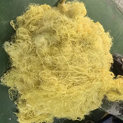 कताई और बुनाई अपशिष्ट एरामिड फाइबर